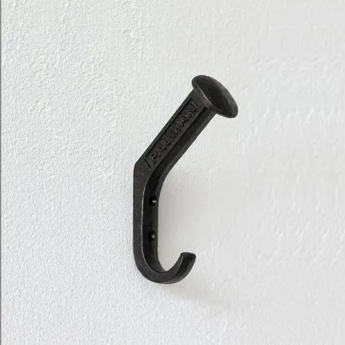 Crochet mural double noir antique