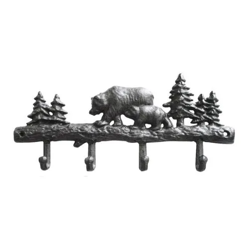 Crochet décoratif "Ours en forêt"