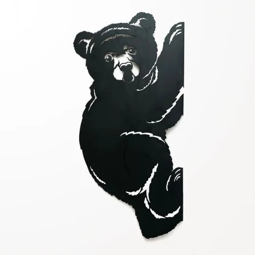 Décoration murale ours