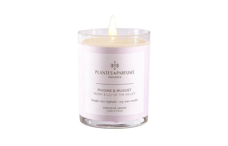 Bougie Parfumée "Pivoine et Muguet"