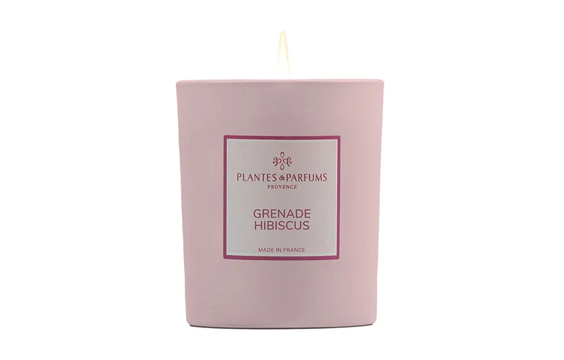 Bougie Parfumée "Grenade et Hibiscus"