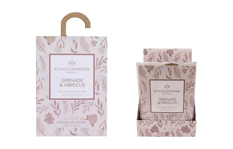 Sachet parfumé "Grenade et Hibiscus"
