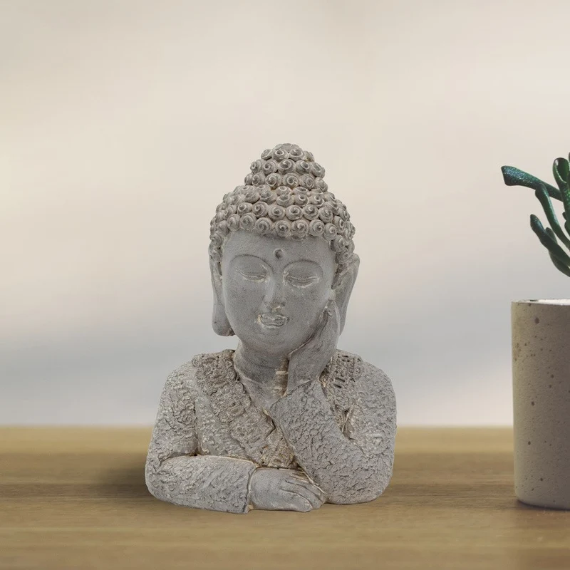Buste de Bouddha au repos