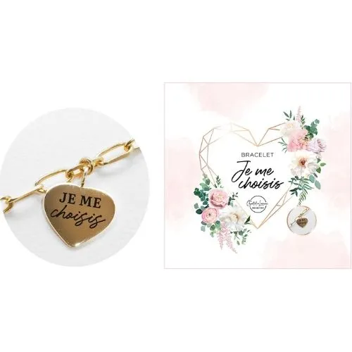 Bracelet "Je me choisis" - Chantal Lacroix