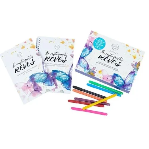 Coffret créatif "En route vers tes rêves" - Chantal Lacroix