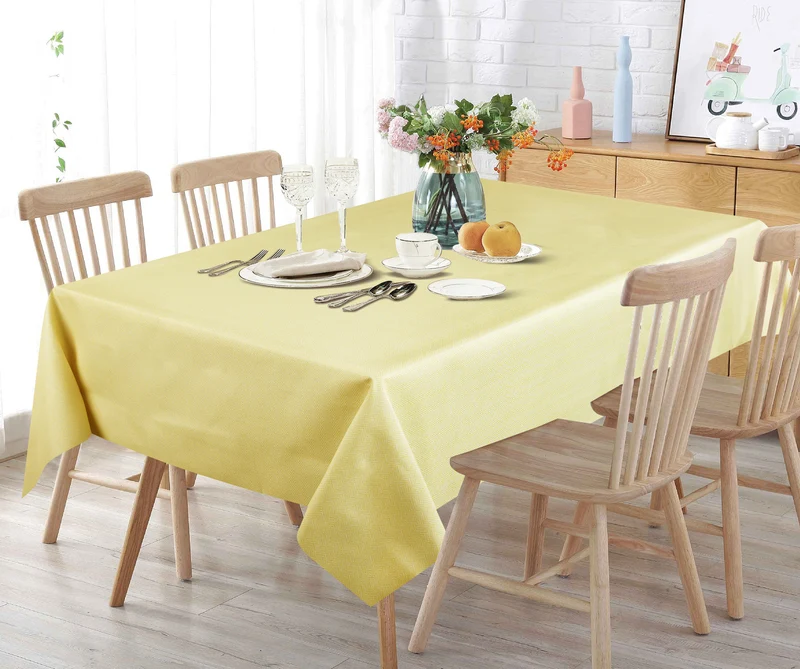 Nappe "Chevron Whisper" jaune