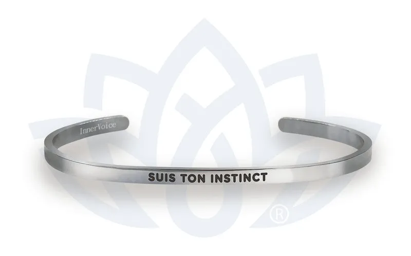 Bracelet Voix intérieure "Suis ton instinct"