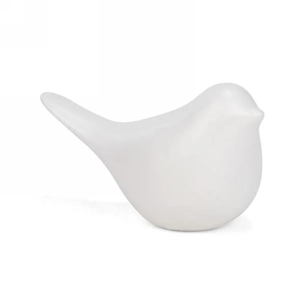 Décoration oiseau blanc