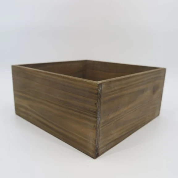 Boîte de rangement en bois