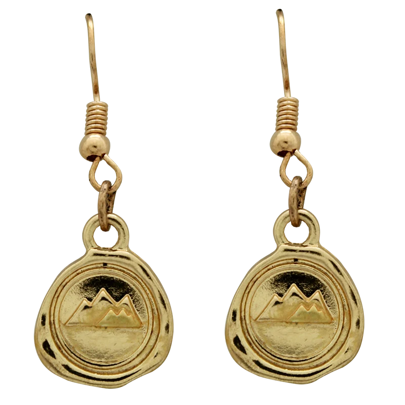 Boucles d'oreilles montagne