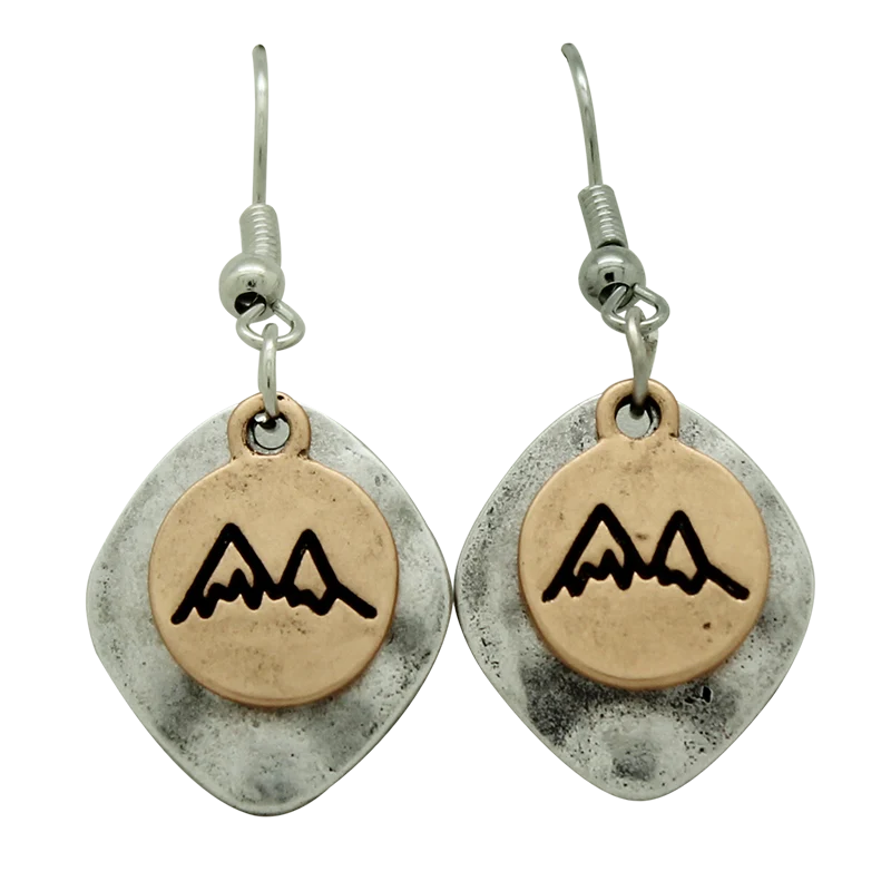 Boucles d'oreilles Montagnes