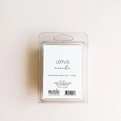 MARÉE CHANDELLE Pastilles pour diffuseur "Lotus Néroli"