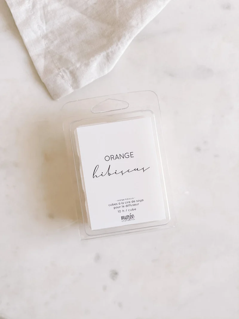 MARÉE CHANDELLE Pastille pour diffuseur "Orange Hibiscus"