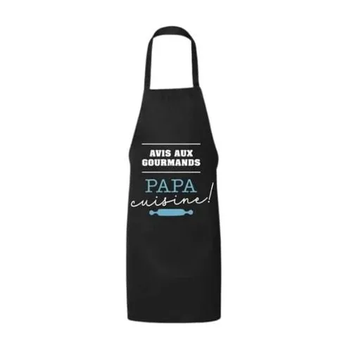Tablier et ouvre-bouteille "Papa" - Collection Chantal Lacroix