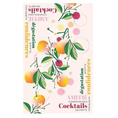Nappe extérieure motif cocktails et agrumes - Chantal Lacroix
