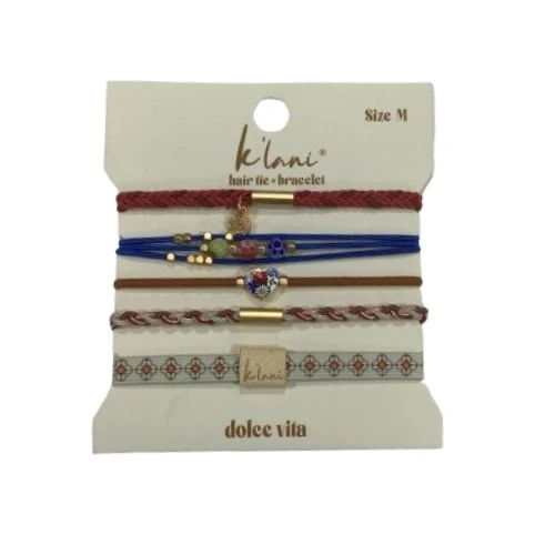 Bracelets et attaches cheveux "Dolce Vita" - KLANI