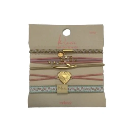 Bracelets et attaches cheveux "Releve" - KLANI