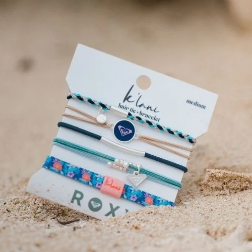 Bracelets et attaches cheveux bleu "Roxy" – KLANI