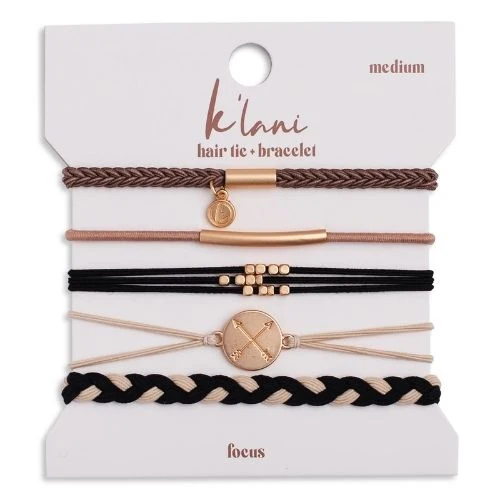 Bracelets et attaches cheveux "Focus" - KLANI
