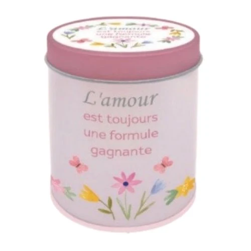 Bougie "L’amour est toujours une formule gagnante"