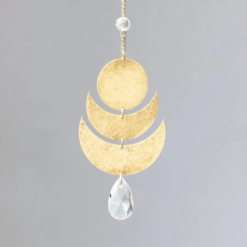 Capteur de soleil – Phases lunaires dorées