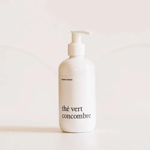 MARÉE CHANDELLE Savon à mains "Thé vert et concombre"