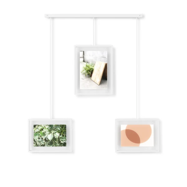 Ensemble de 3 cadres blanc