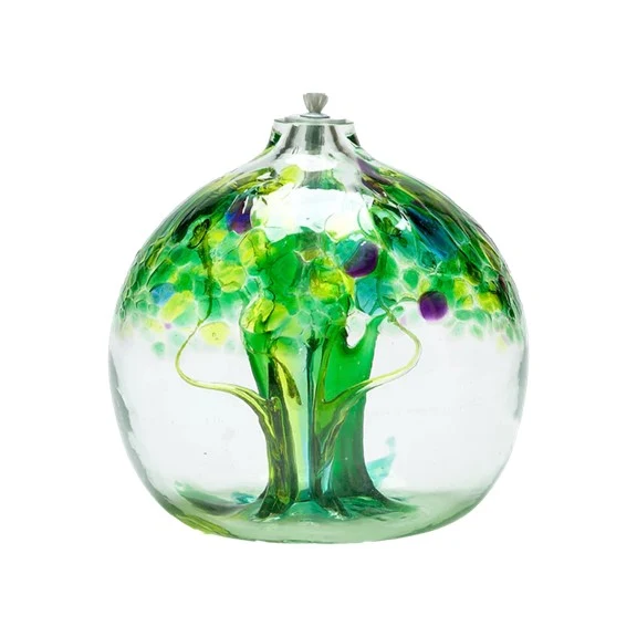 Lampe à l'huile à arbre enchanté "Printemps"