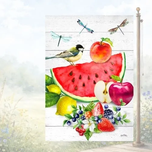Drapeau décoratif "Le Marché du producteur"