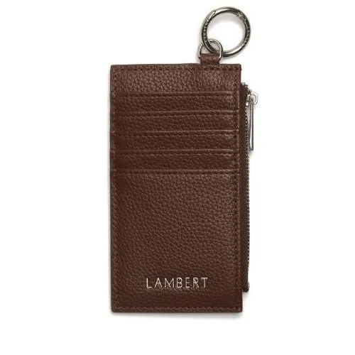 Porte-cartes Phoebe chocolat - Lambert
