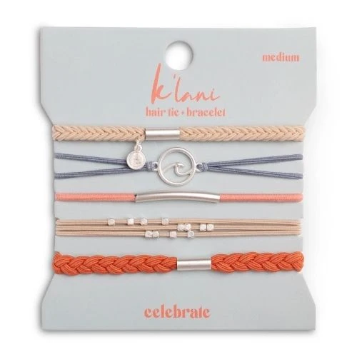 Bracelets et attaches cheveux "Celebrate" - KLANI