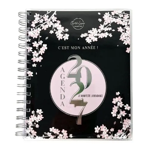 Demi Agenda "Je manifeste l'abondance" - Chantal Lacroix