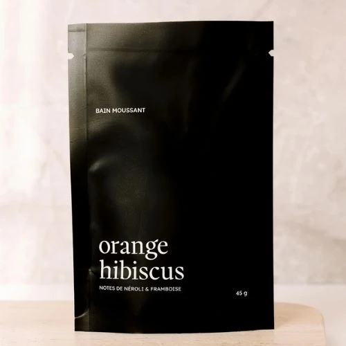 MARÉE CHANDELLE Bain moussant "Orange hibiscus"