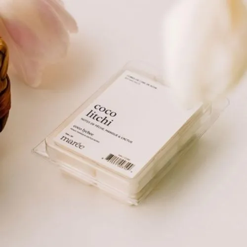 MARÉE CHANDELLE Pastilles de cire de soya pour diffuseur "Coco Litchi"