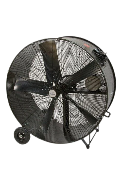 Ventilateur tambour robuste et fixe à courroie