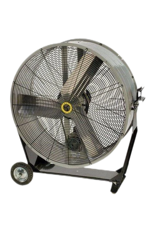 Ventilateurs tambour de 36" à entraînement par courroie
