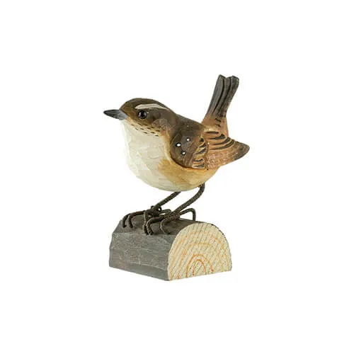 TROGLODYTE MIGNON EN BOIS - DECOBIRD BY WILDLIFE GARDEN