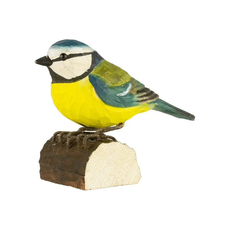 MESANGE BLEUE EN BOIS - DECOBIRD BY WILDLIFE GARDEN