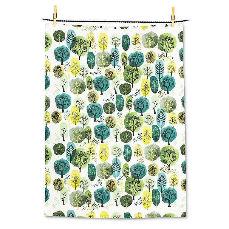 Serviette à vaisselle "Arbres"