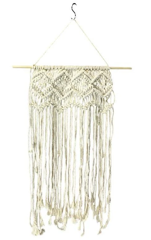 Macramé mural décoratif