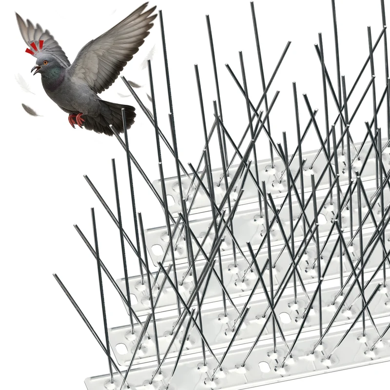 Pic Anti-Pigeon en Acier Inoxydable 3.5M Pack de 14 modules