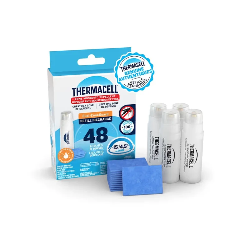 THERMACELL CARTOUCHES ET TAMPONS 48H R4CA