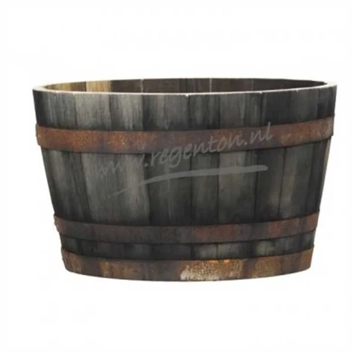TONNEAU BOIS ANCIEN 1093 - 1/2 200L (40X65CM)