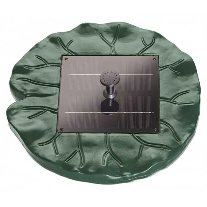 Jeu d'eau solaire en kit PondoSolar Lily Island - Pontec