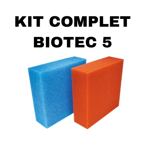 Kit complet de mousses de remplacement pour Biotec 5