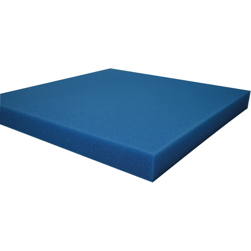 Mousse de filtration bleu 50 x 50 x 5CM - Fine maille