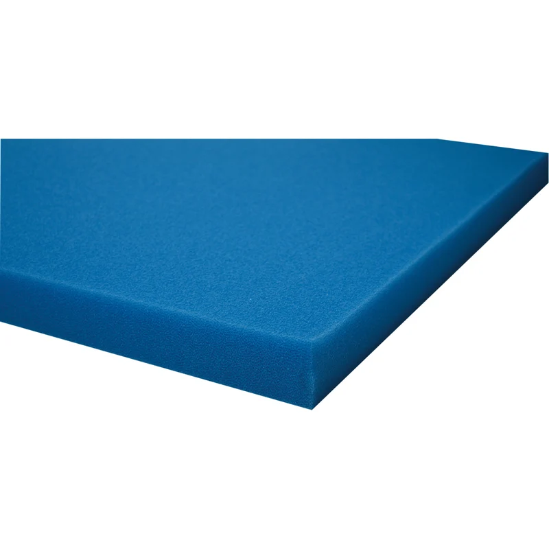 Mousse de filtration bleu 100 x 100 x 5CM - Fine maille