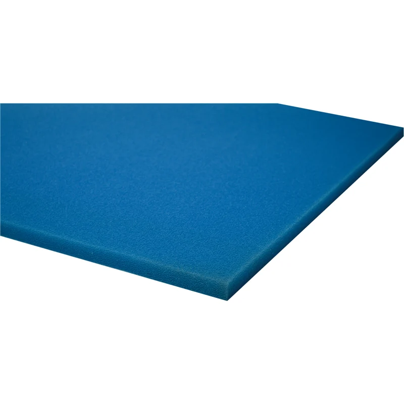 Mousse de filtration bleu 100 x 100 x 2CM - Fine maille