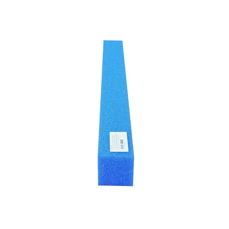 Mousse de filtration bleu 100 x 10 x 10CM - Grosse maille