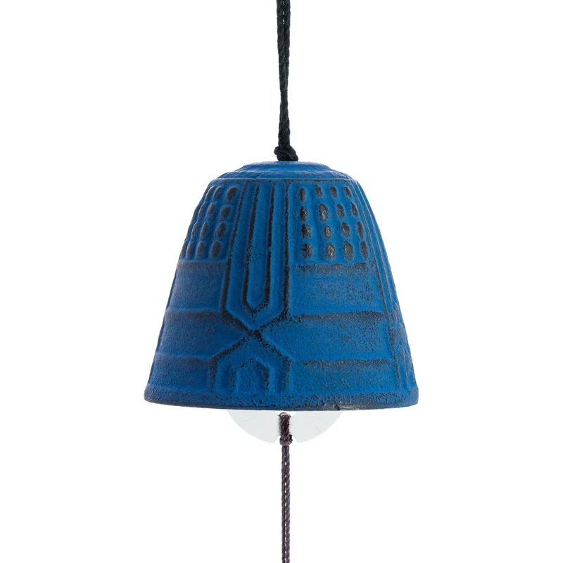 Cloche Feng Shui Furin Iwachu Bleue 4,5 cm